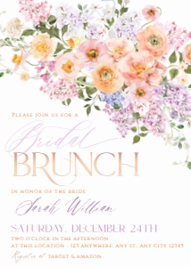 A038 Bridal Brunch Invite: A038 Bridal Brunch Bundle