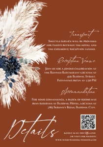 E017 Detail Card Vertical 3.5x5: E017 Wedding Suite