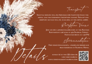 E017 Detail Card Horizontal 5x3.5: E017 Wedding Suite