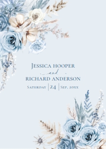 D018 Wedding Invite Back: D018 Wedding Bundle