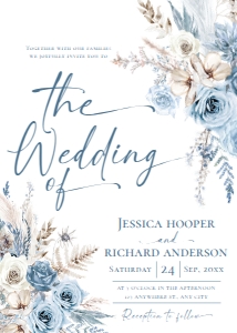 D018 Wedding Invite Front: D018 Wedding Bundle