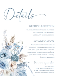 D018 Detail Card Vertical 4.25x5.5: D018 Wedding Bundle