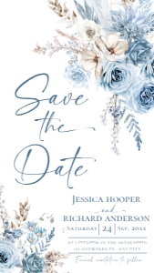 D018 Save The Date Digital: D018 Wedding Bundle