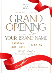 C047 Grand Opening Invite design preview