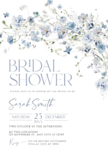 B051 Bridal Shower Invite: B051 Bridal Shower Bundle
