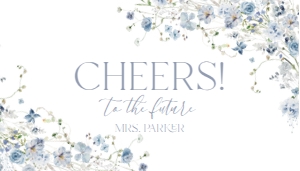 B051 Mini Champagne Label: B051 Bridal Shower Bundle