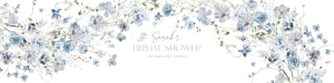 B051 Bottle Label 8x2: B051 Bridal Shower Bundle