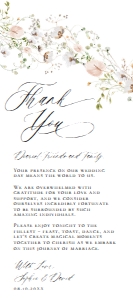 E024 Napkin Thank You Note B: E024 Menu Napkin Thank You Note
