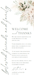 E027 Napkin Thank You Note 4x9 C: E027 Menu