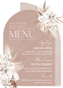 E029 Menu 5x7: E029 Menu