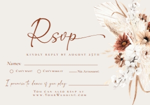 D021 RSVP 5x3.5: D021 Wedding Suite