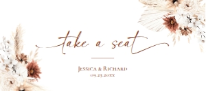 D021 Seating Chart Card design preview