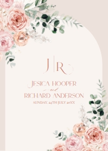 E042 Wedding Invite Back: E042 Wedding Suite