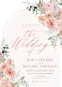 E042 Wedding Invite Front: E042 Wedding Suite
