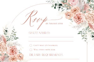 E042 RSVP 6x4: E042 Wedding Suite