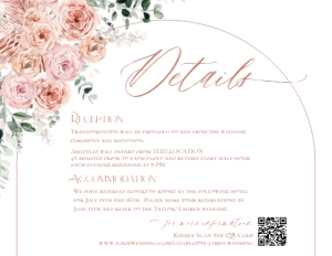 E042 Detail Card Horizontal 5.5x4.25: E042 Wedding Suite