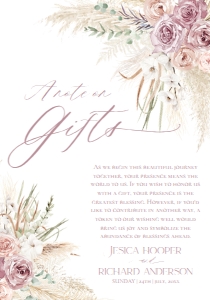 E043 Wishing Well Card 3.5x5: E043 Wedding Suite