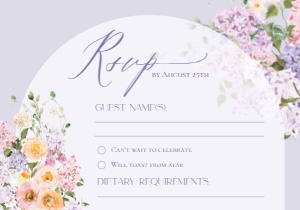 E045 RSVP 5x3.5: E045 Wedding Suite
