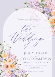 E045 Wedding Invite Front: E045 Wedding Suite
