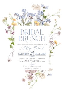 A016 Bridal Brunch Invite: A016 Bridal Brunch Invite