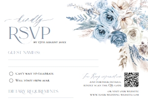 D010 RSVP 5x3.5: D010 Wedding Suite
