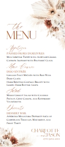 D011 Menu 4x9: D011 Menu