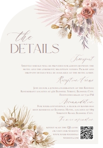 D016 Detail Card Vertical 3.5x5: D016 Wedding Bundle