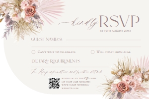 D016 RSVP 6x4: D016 Wedding Bundle
