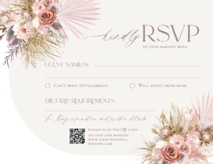 D016 RSVP 5.5x4.25: D016 Wedding Bundle
