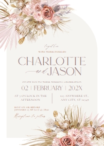 D016 Wedding Invite Front: D016 Wedding Bundle
