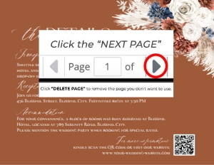 D019 Detail Card Horizontal 5.5x4.25: D019 Wedding Bundle