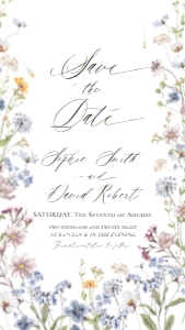 D026 Save The Date Digital: D026 Wedding Suite