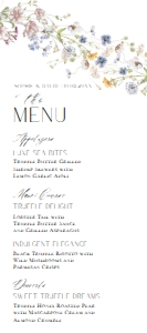 D026 Menu 4x9: D026 Menu