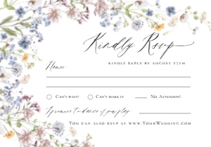 D026 RSVP 5x3.5: D026 Wedding Suite