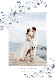 E057 Wedding Invite Back: E057 Wedding Suite