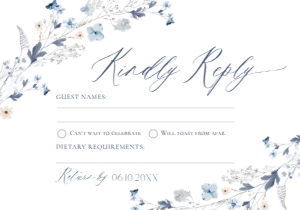 E057 RSVP 5x3.5: E057 Wedding Suite