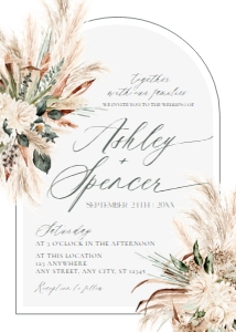 E058 Wedding Invite Front: E058 Wedding Suite