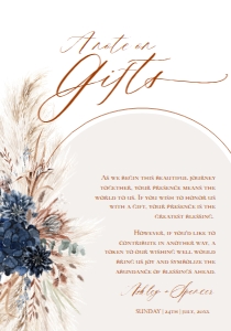 E059 Wishing Well Card 3.5x5: E059 Wedding Suite