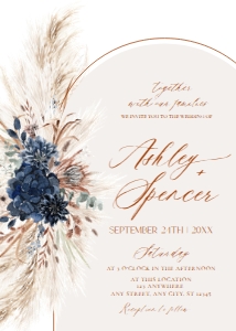E059 Wedding Invite Front: E059 Wedding Suite