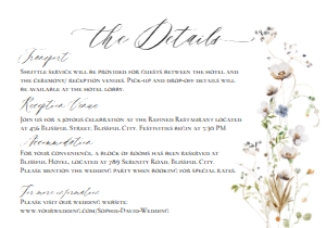 D028 Detail Card Horizontal 5x3.5: D028 Enclosure Card