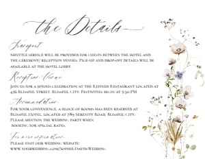 D028 Detail Card Horizontal 5.5x4.25: D028 Enclosure Card
