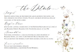 D028 Detail Card Horizontal 6x4: D028 Enclosure Card