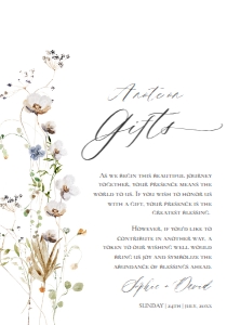 D028 Wishing Well Card 3.5x5: D028 Wedding Bundle