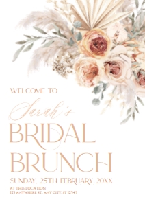 B013 Welcome Sign Vertical A1: B013 Bridal Shower Bundle