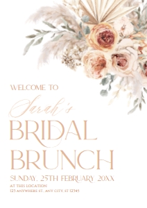 B013 Welcome Sign Vertical A2: B013 Bridal Shower Bundle