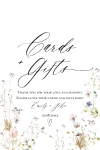 E061 Cards and Gifts 4x6: E061 Reception Signs Bundle