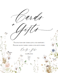 E061 Cards and Gifts 8x10: E061 Reception Signs Bundle