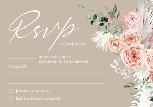 E064 RSVP 5x3.5: E064 Wedding Suite
