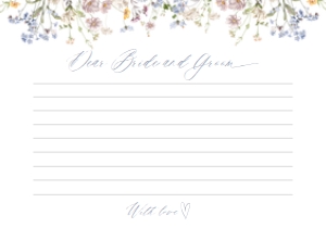 B017 Bridal Shower Games Ticket 3.5x5: B017 Bridal Shower Games