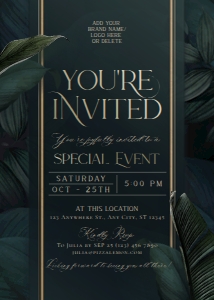 C053 Business Invitation design preview